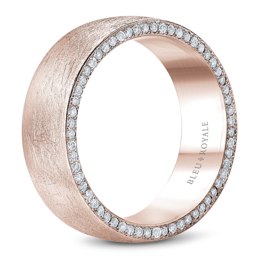 Bleu Royale Diamond Wedding Band