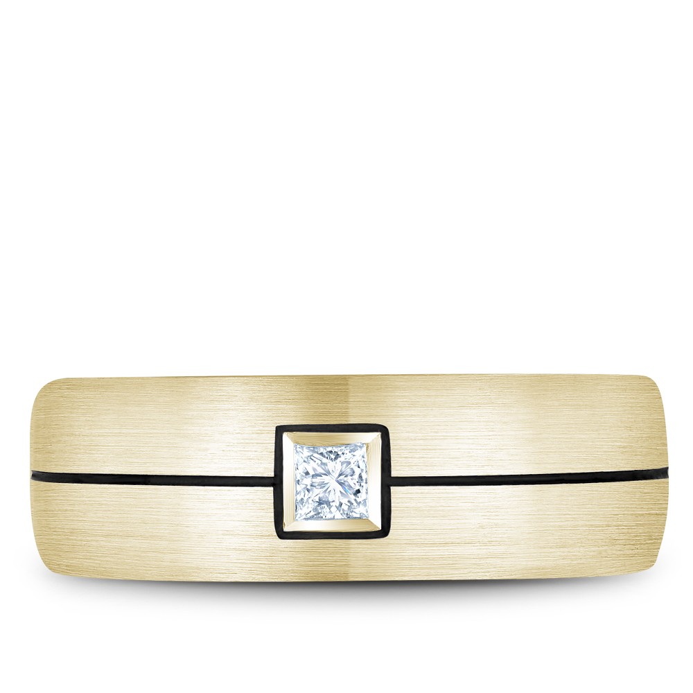 Bleu Royale Diamond Wedding Band