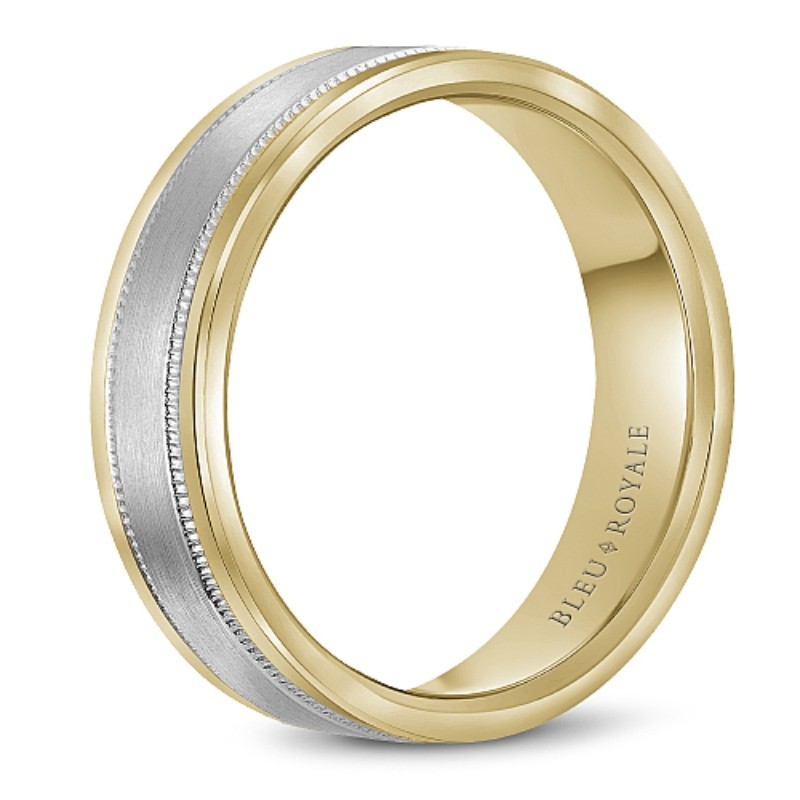 BLEU ROYALE Wedding Band
