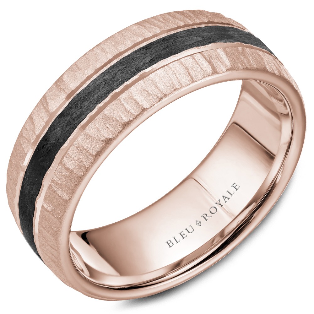 Bleu Royale Distinct Wedding Band