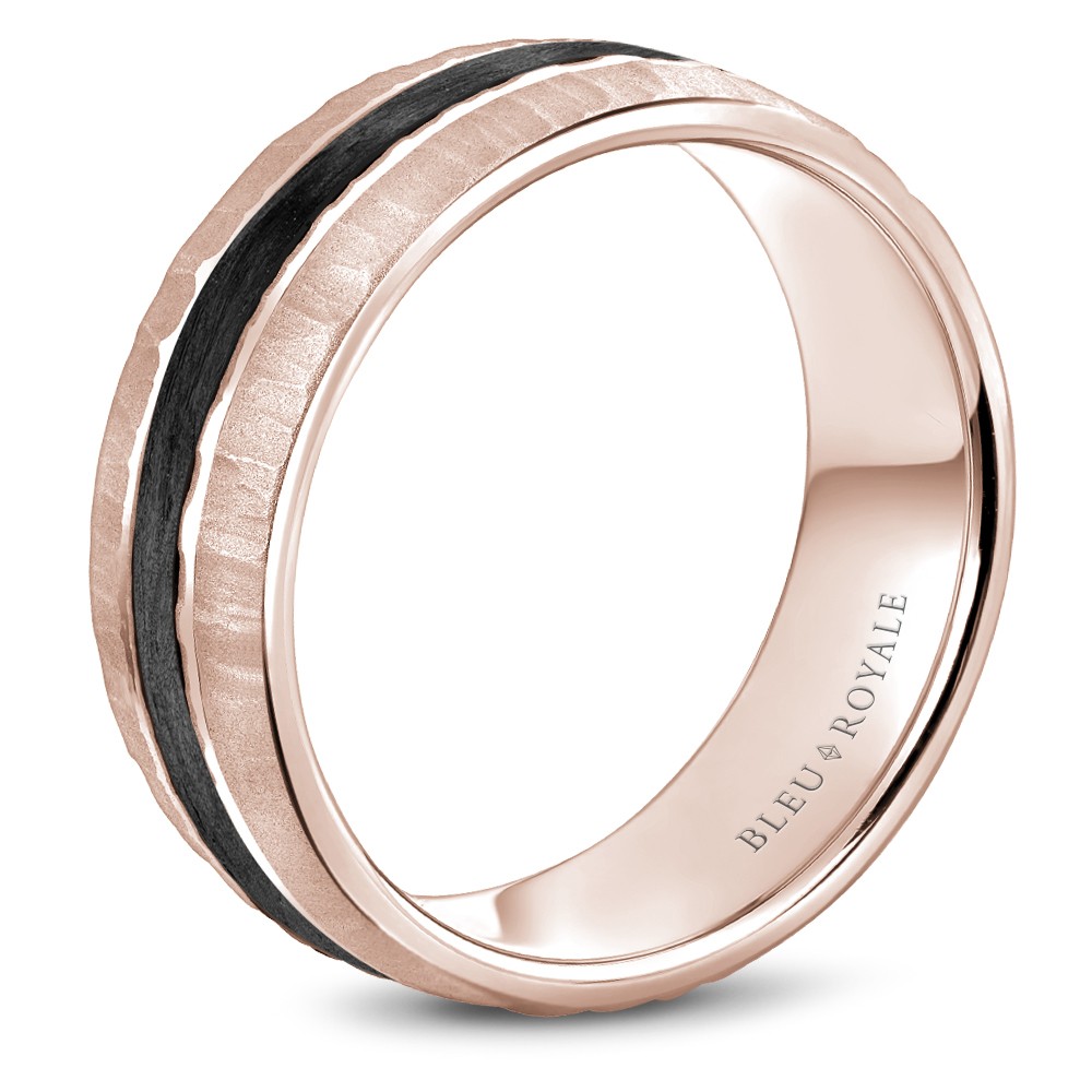Bleu Royale Distinct Wedding Band