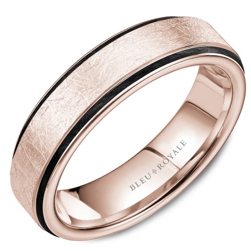 Bleu Royale Distinct Wedding Band