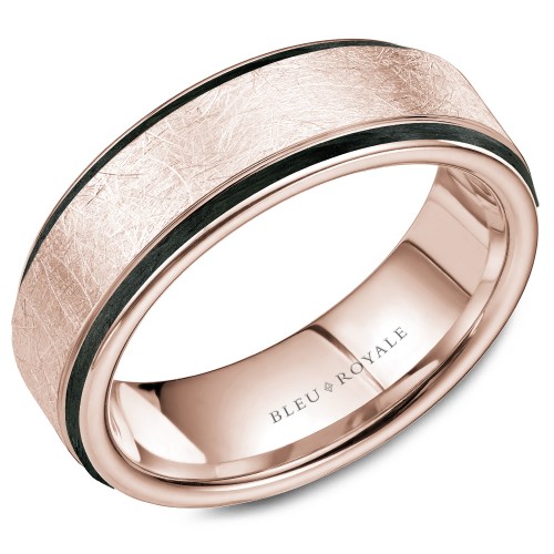 Bleu Royale Distinct Wedding Band