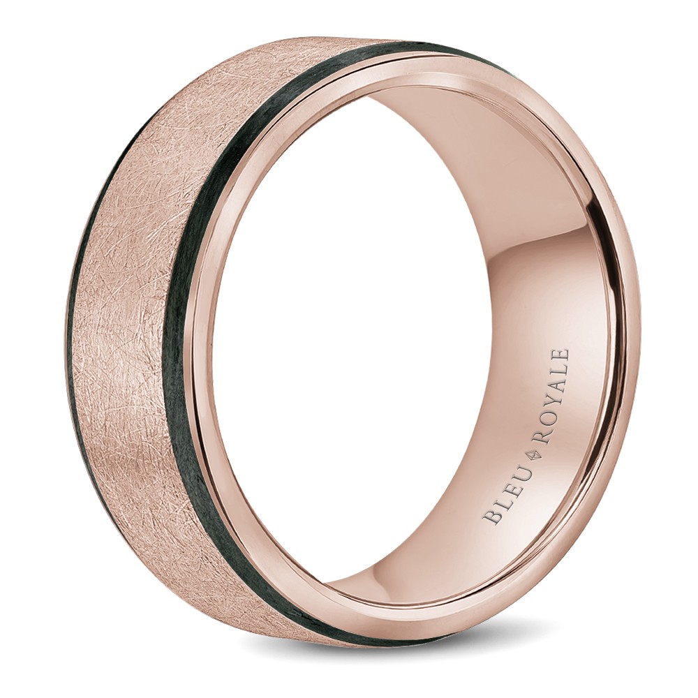 Bleu Royale Distinct Wedding Band