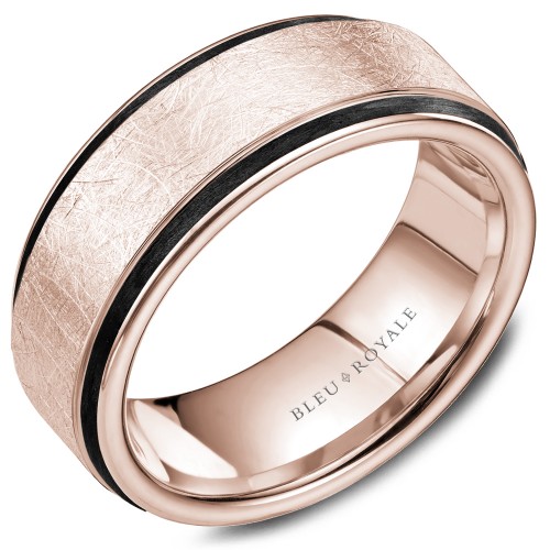 Bleu Royale Distinct Wedding Band