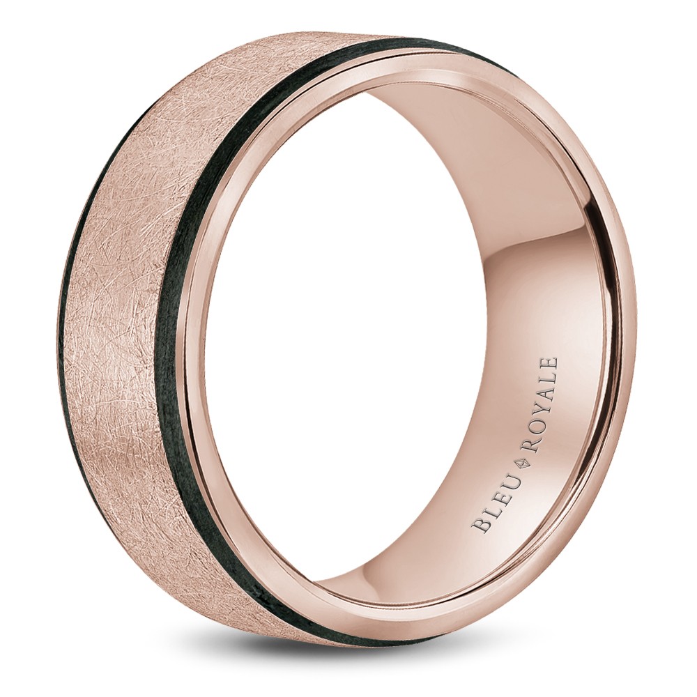 Bleu Royale Distinct Wedding Band
