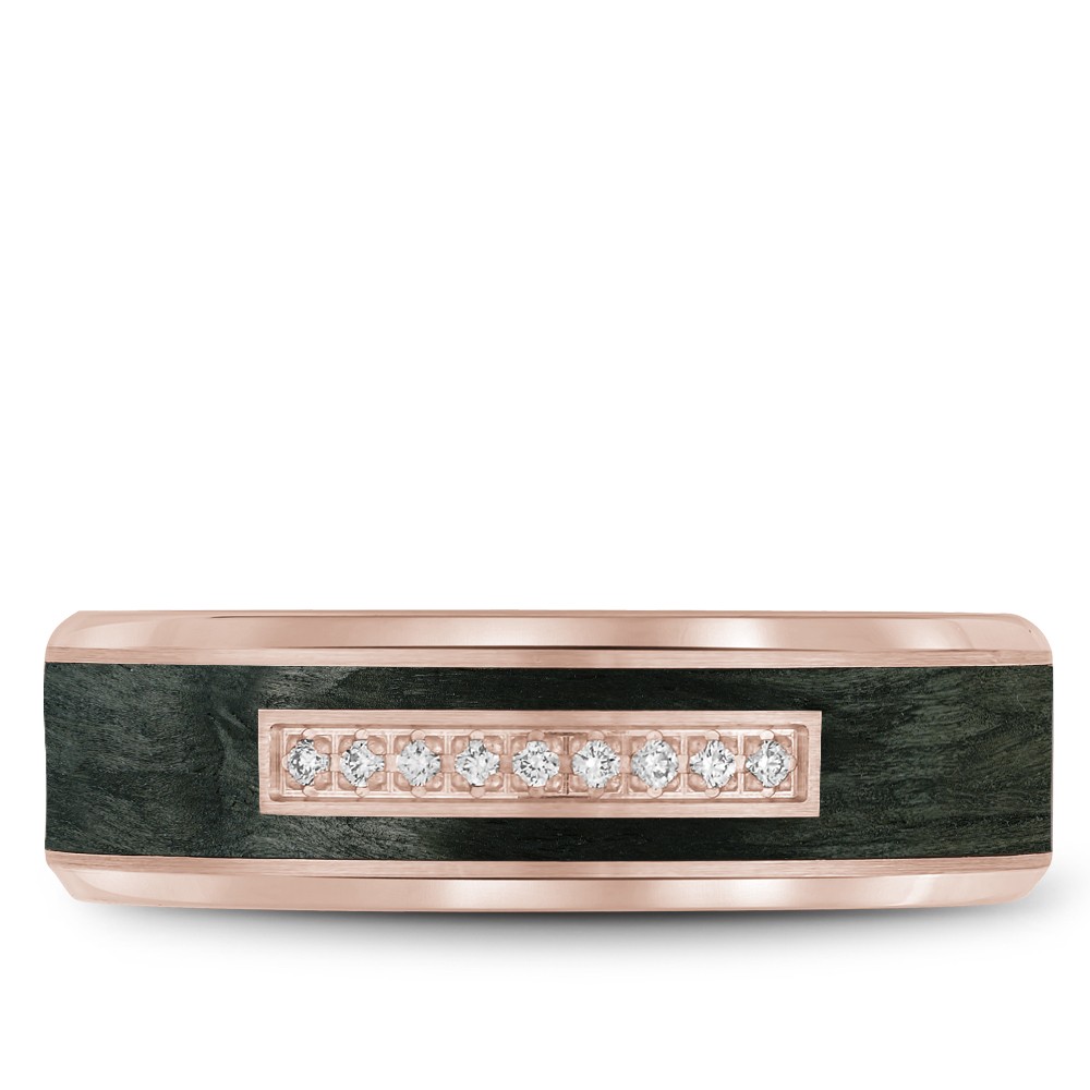 Bleu Royale Diamond Wedding Band