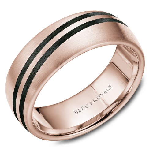Bleu Royale Distinct Wedding Band