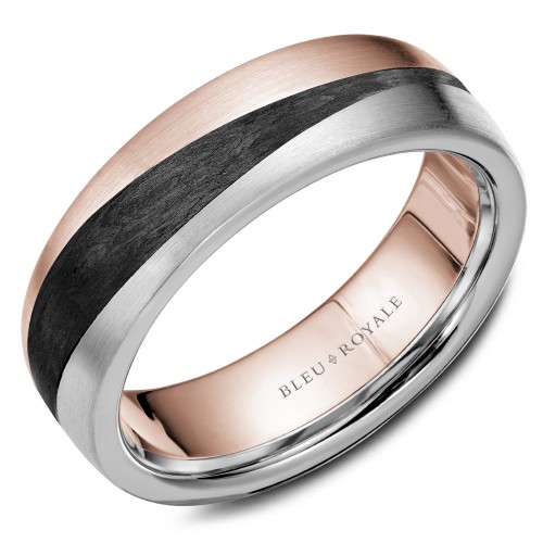 Bleu Royale Distinct Wedding Band