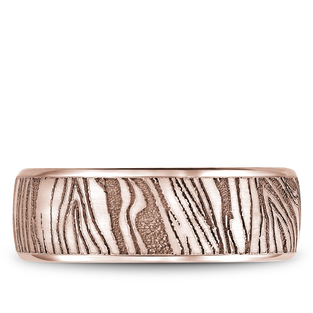 Bleu Royale Distinct Wedding Band