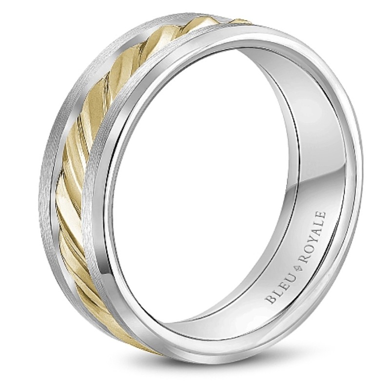 BLEU ROYALE Wedding Band