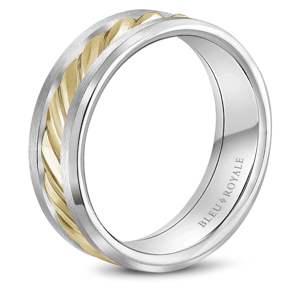 Bleu Royale Legacy Wedding Band