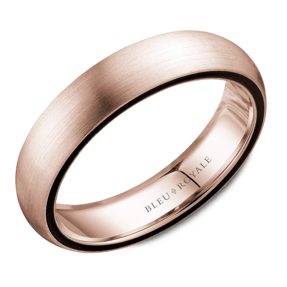 Bleu Royale Distinct Wedding Band