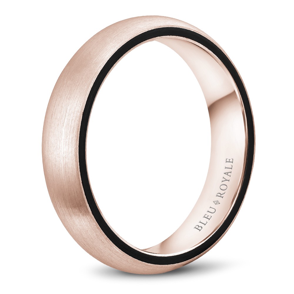 Bleu Royale Distinct Wedding Band