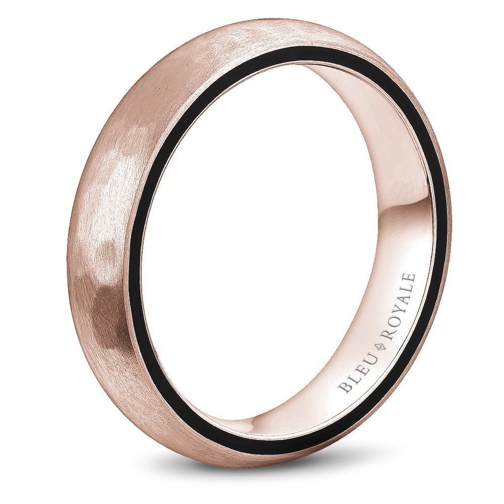 Bleu Royale Distinct Wedding Band