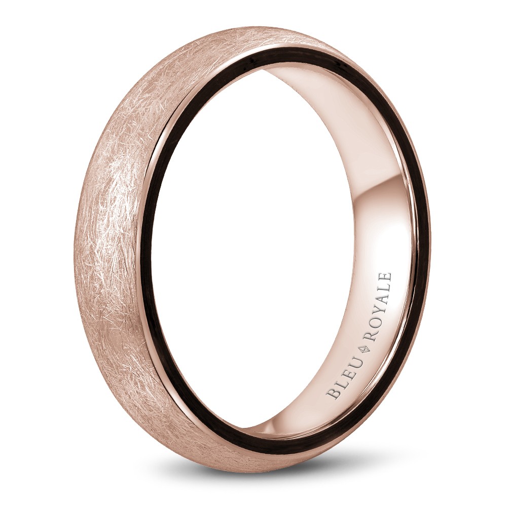 Bleu Royale Distinct Wedding Band