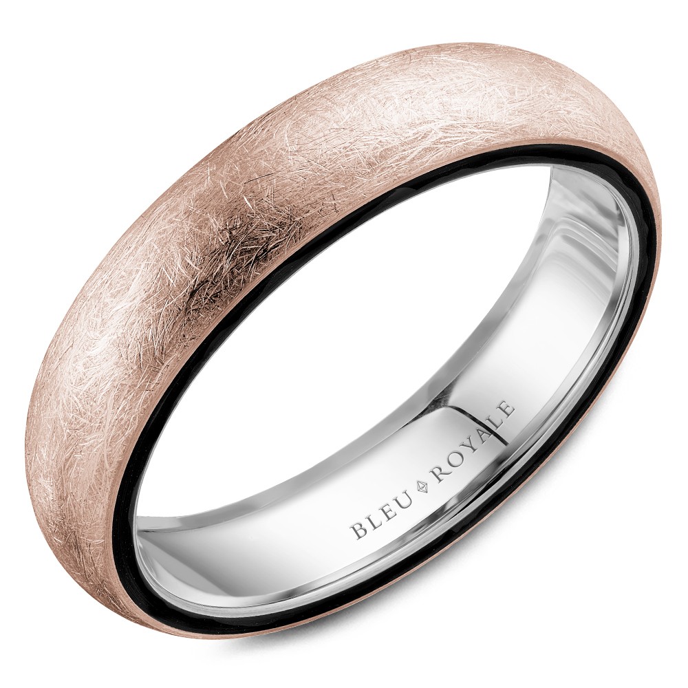 Bleu Royale Distinct Wedding Band