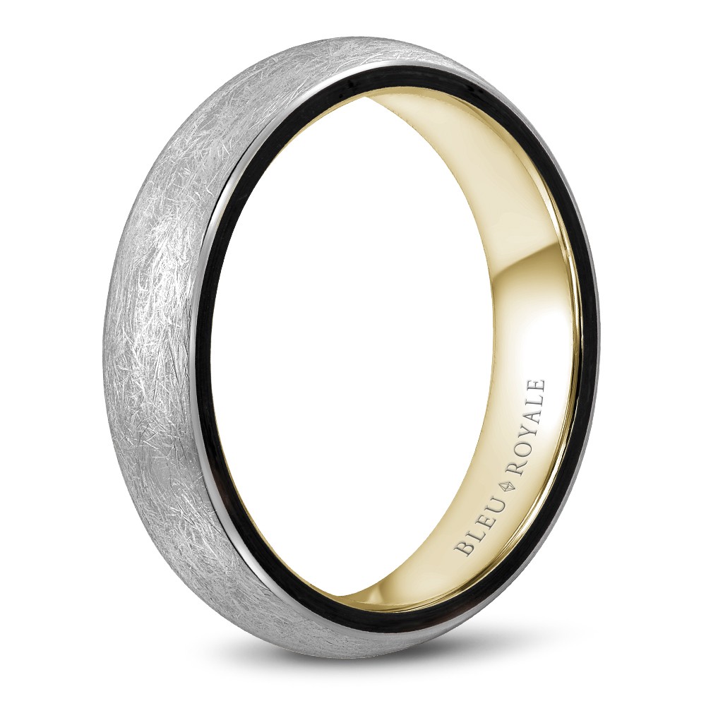 Bleu Royale Distinct Wedding Band