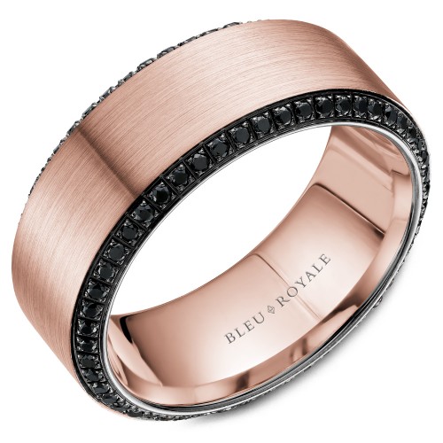 Bleu Royale Diamond Wedding Band