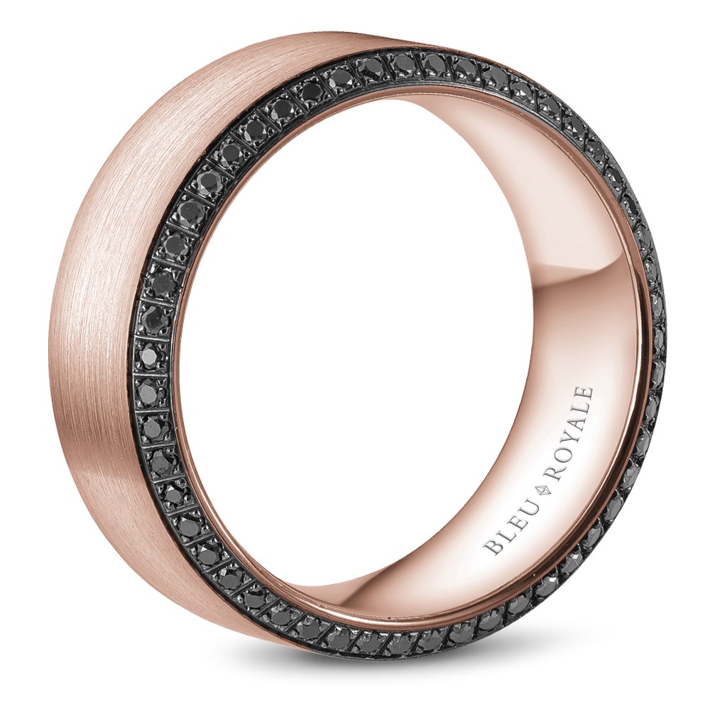 Bleu Royale Diamond Wedding Band