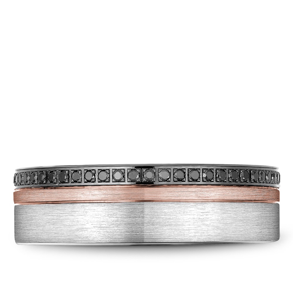 Bleu Royale Diamond Wedding Band