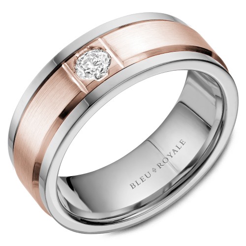 Bleu Royale Diamond Wedding Band