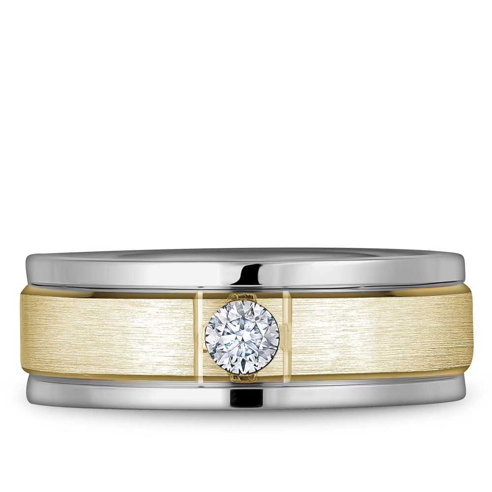 Bleu Royale Diamond Wedding Band