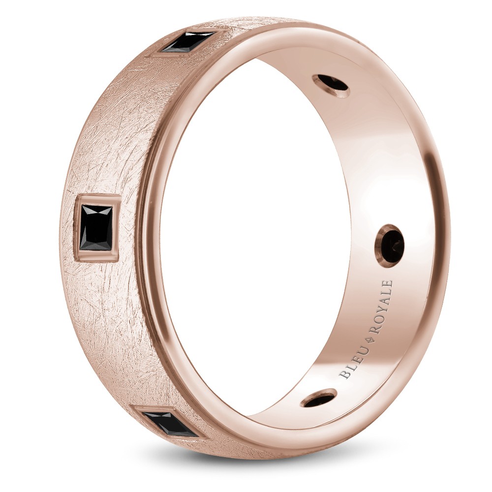Bleu Royale Diamond Wedding Band