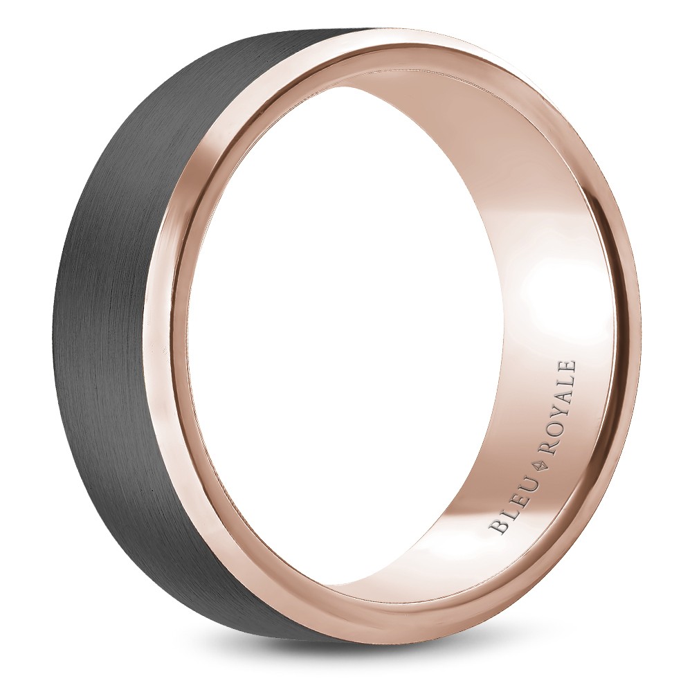 Bleu Royale Tantalum & Precious Wedding Band