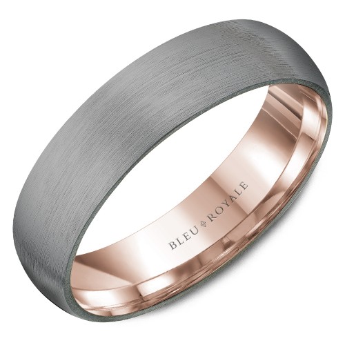 Bleu Royale Tantalum & Precious Wedding Band