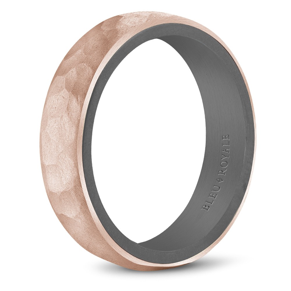 Bleu Royale Tantalum & Precious Wedding Band