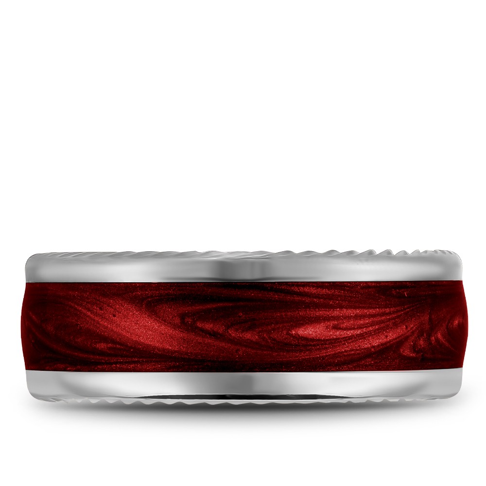 Bleu Royale Distinct Wedding Band