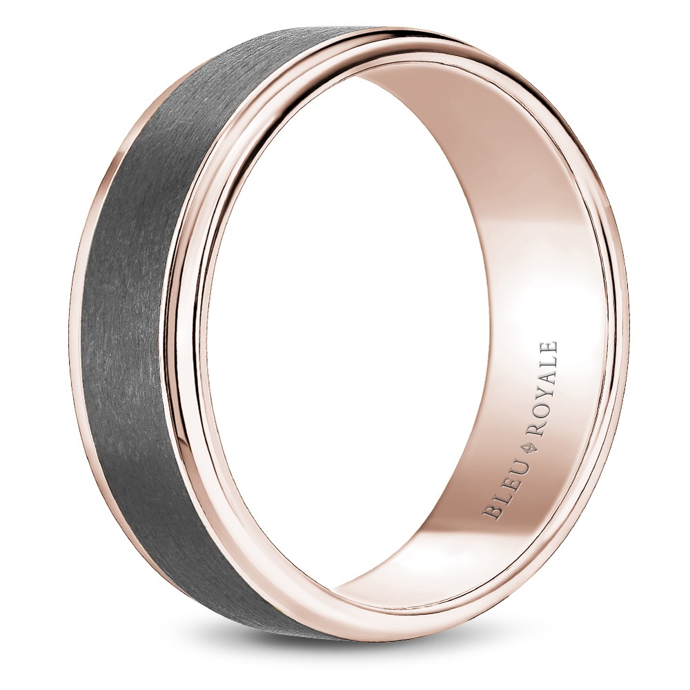 Bleu Royale Tantalum & Precious Wedding Band