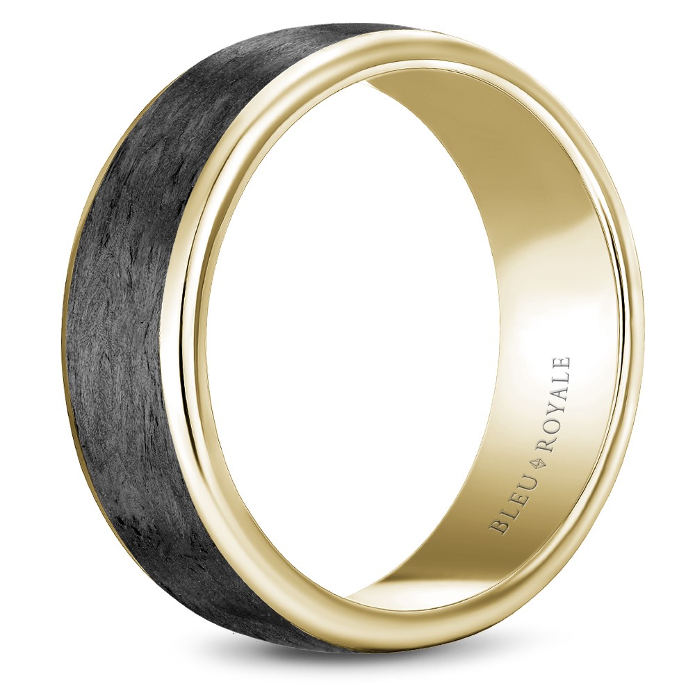 Bleu Royale Distinct Wedding Band