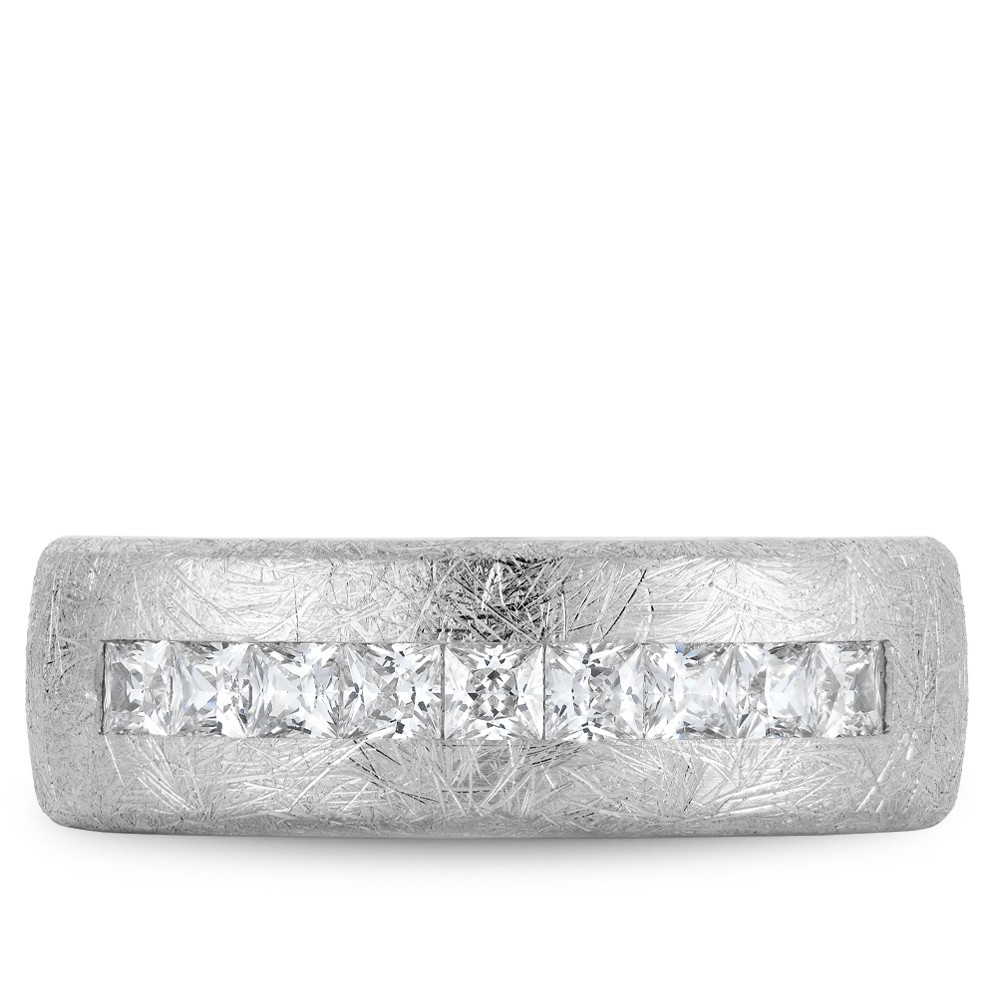 Bleu Royale Diamond Wedding Band