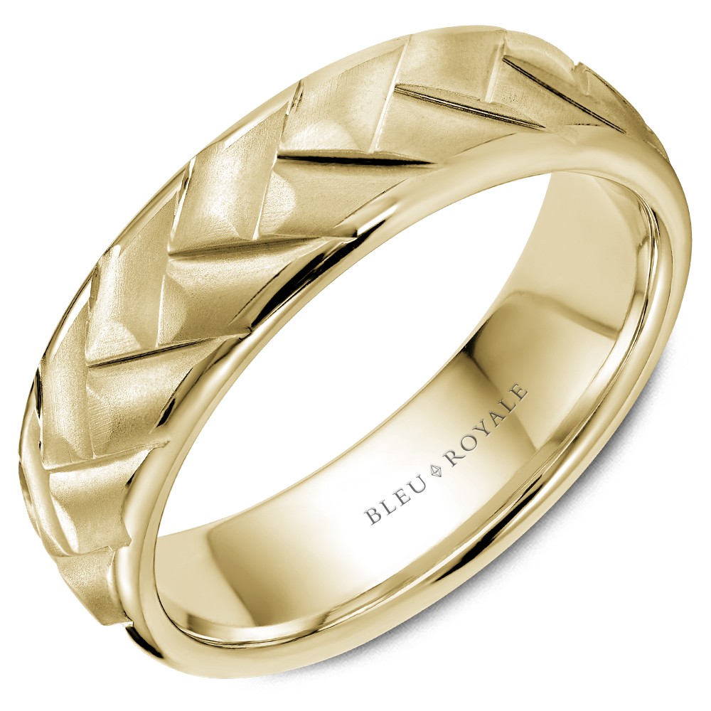 Bleu Royale Legacy Wedding Band