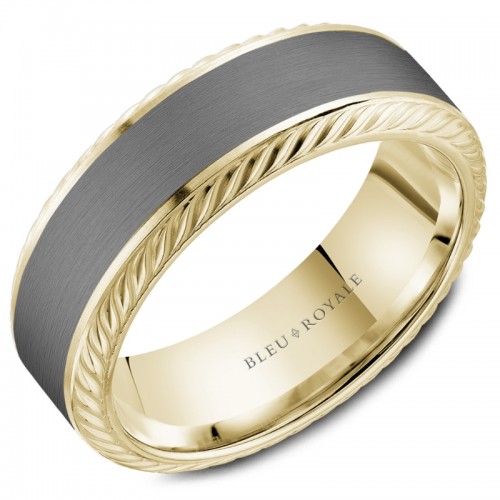 BLEU ROYALE Wedding Band