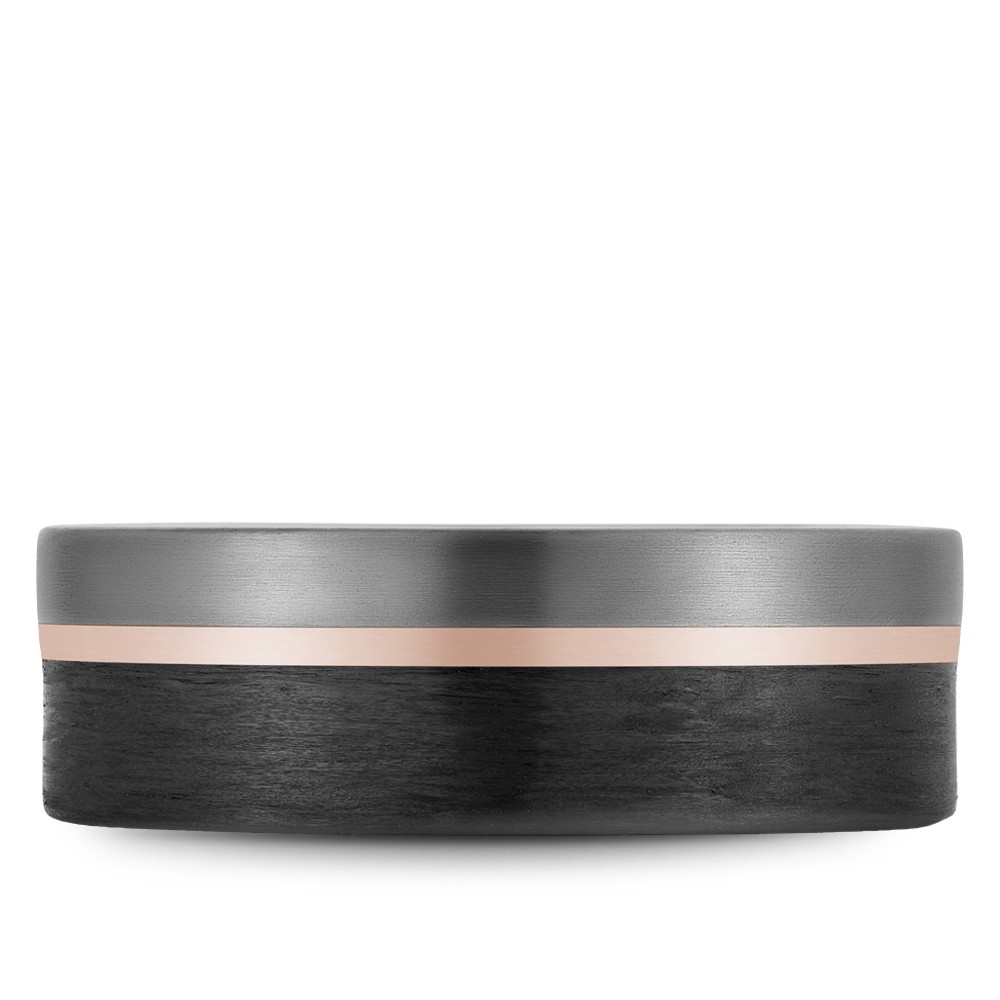 Bleu Royale Tantalum & Precious Wedding Band