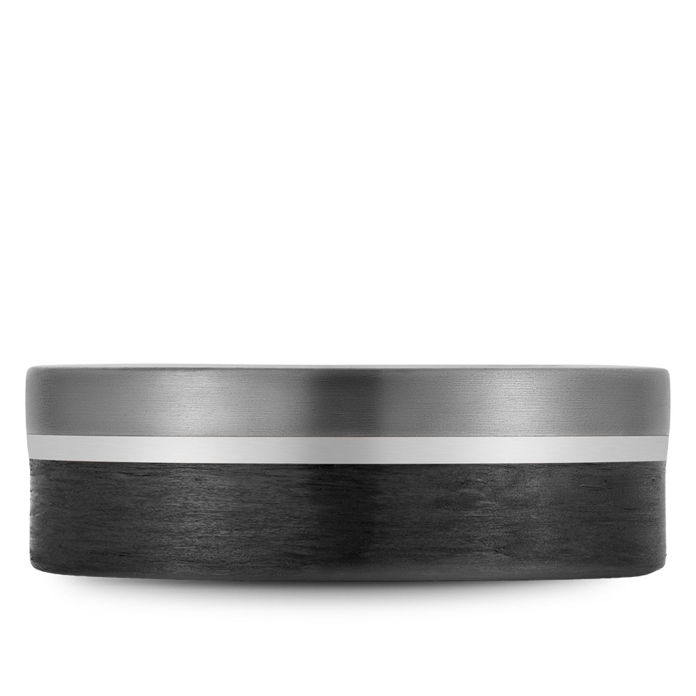 Bleu Royale Tantalum & Precious Wedding Band