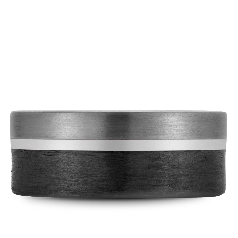 Bleu Royale Tantalum & Precious Wedding Band