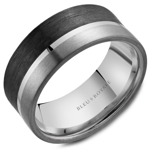 Bleu Royale Tantalum & Precious Wedding Band