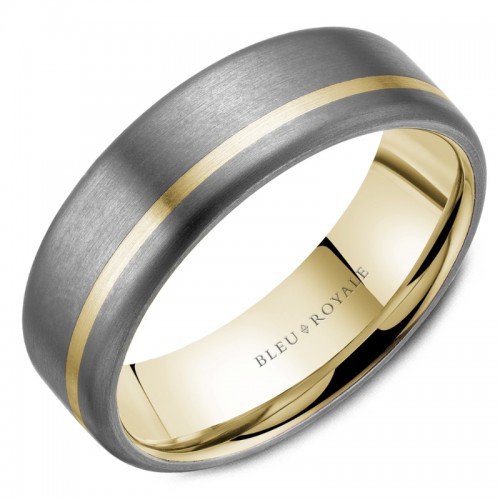 BLEU ROYALE Wedding Band