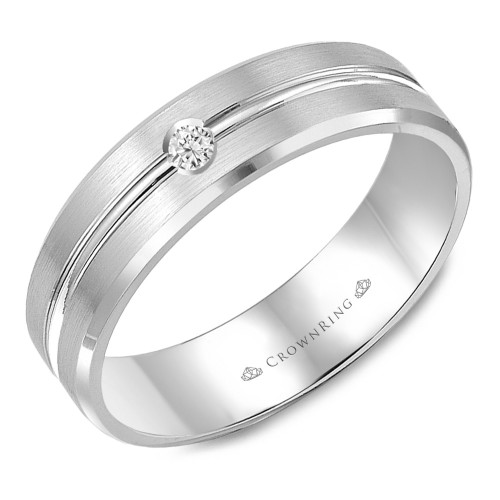 CrownRing Diamond Wedding Band
