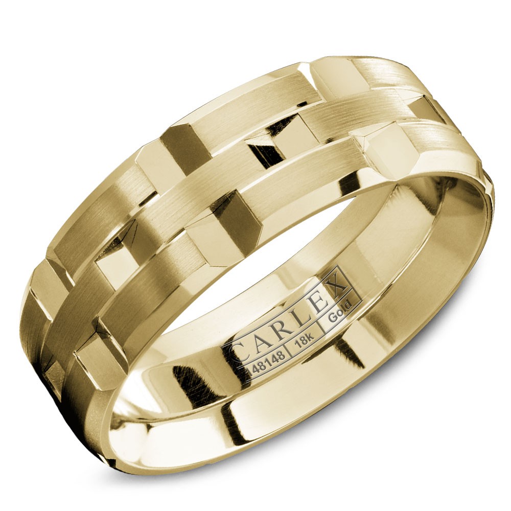 Carlex G1 Gents Wedding Band