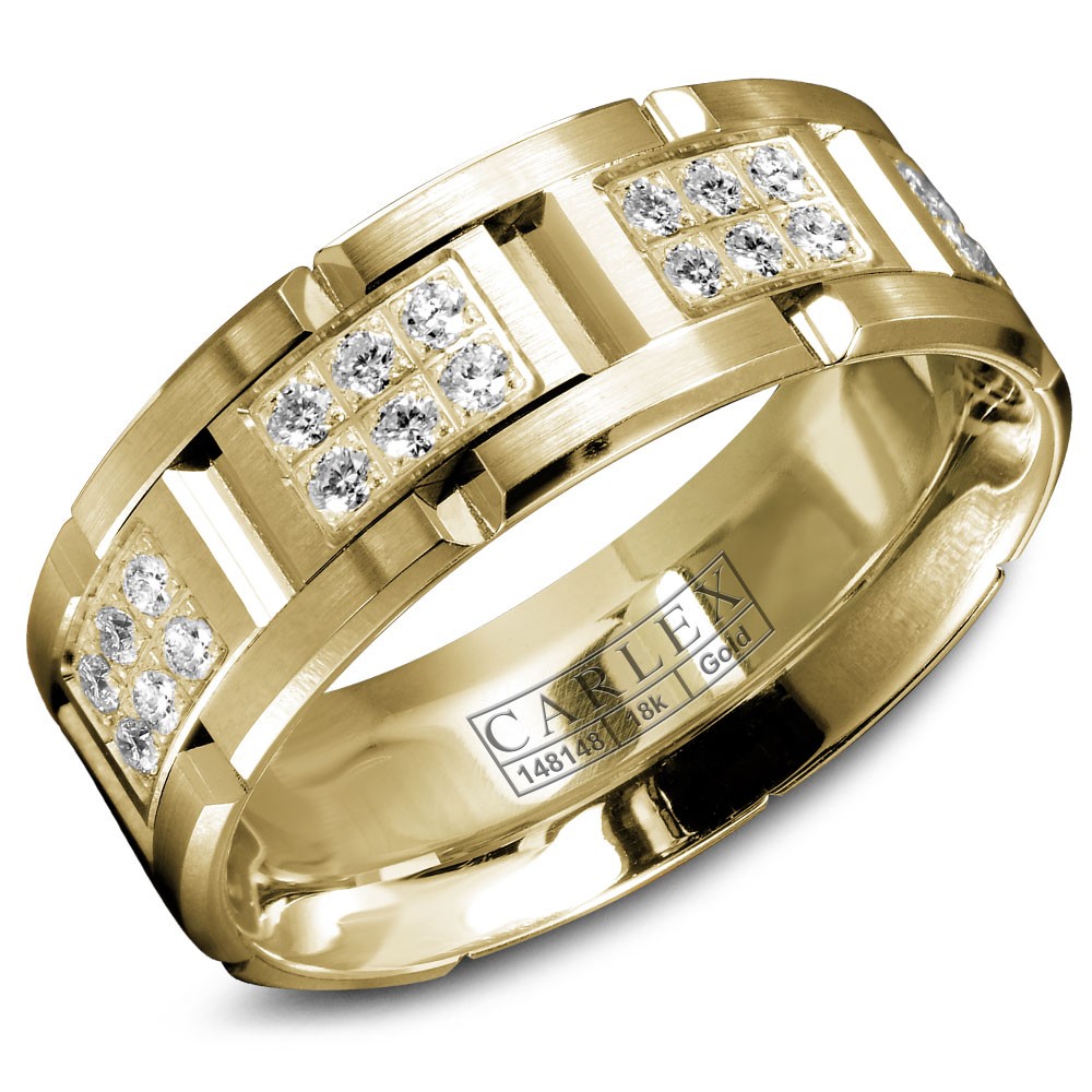 Carlex G1 Gents Wedding Band