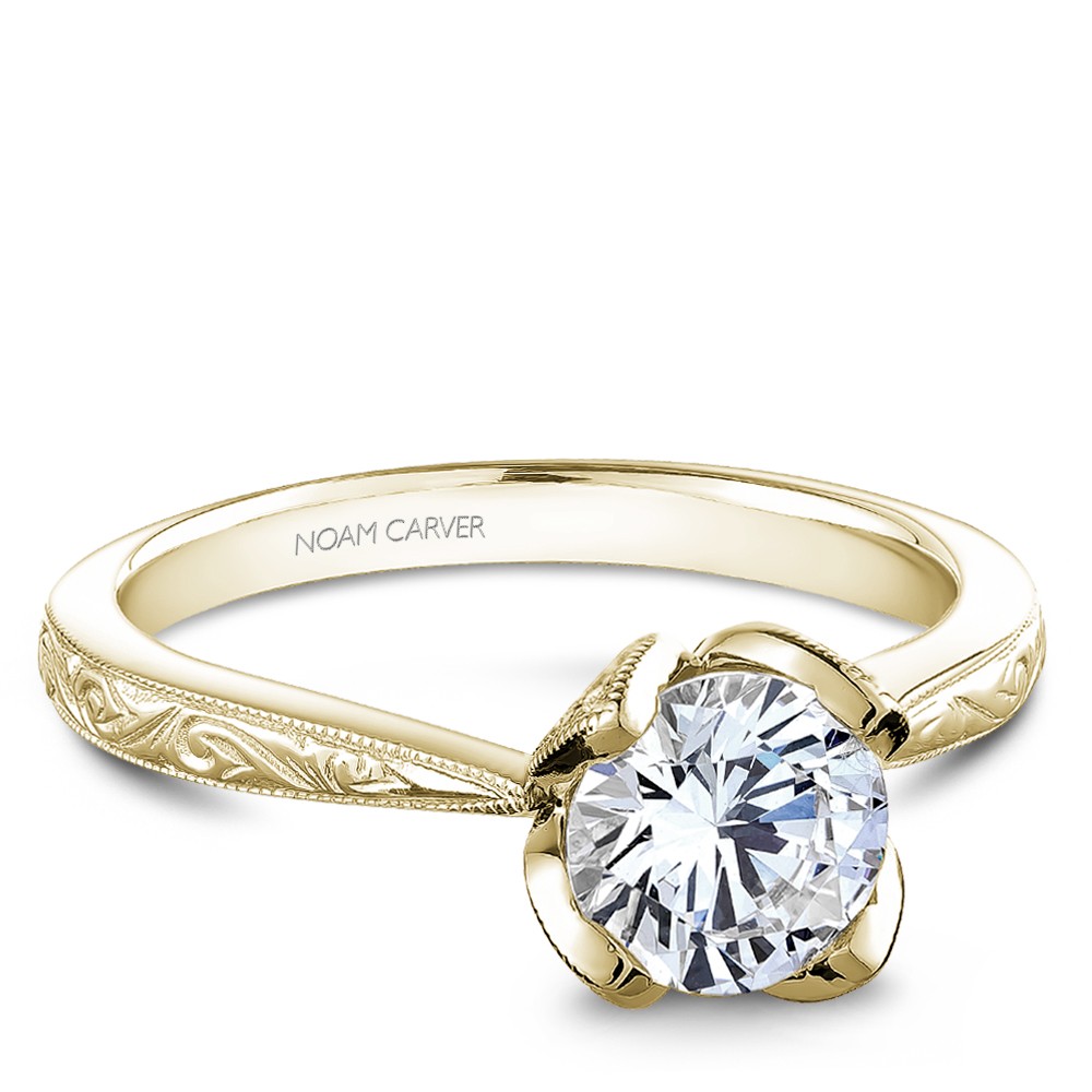 Noam Carver Semi Mount Engagement Ring