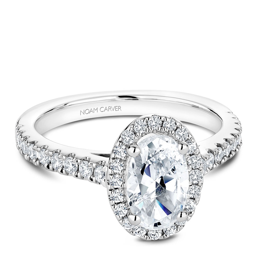 Noam Carver Semi Mount Engagement Ring
