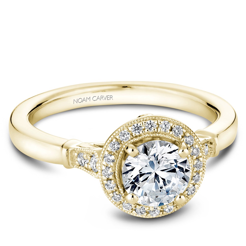 Noam Carver Semi Mount Engagement Ring