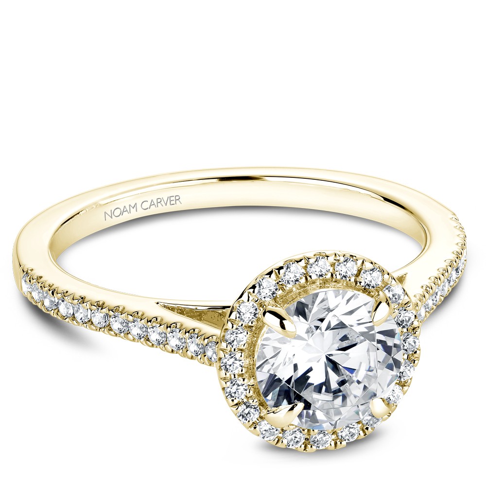 Noam Carver Semi Mount Engagement Ring