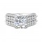 FlyerFit® 14K White Gold Encore Engagement Ring